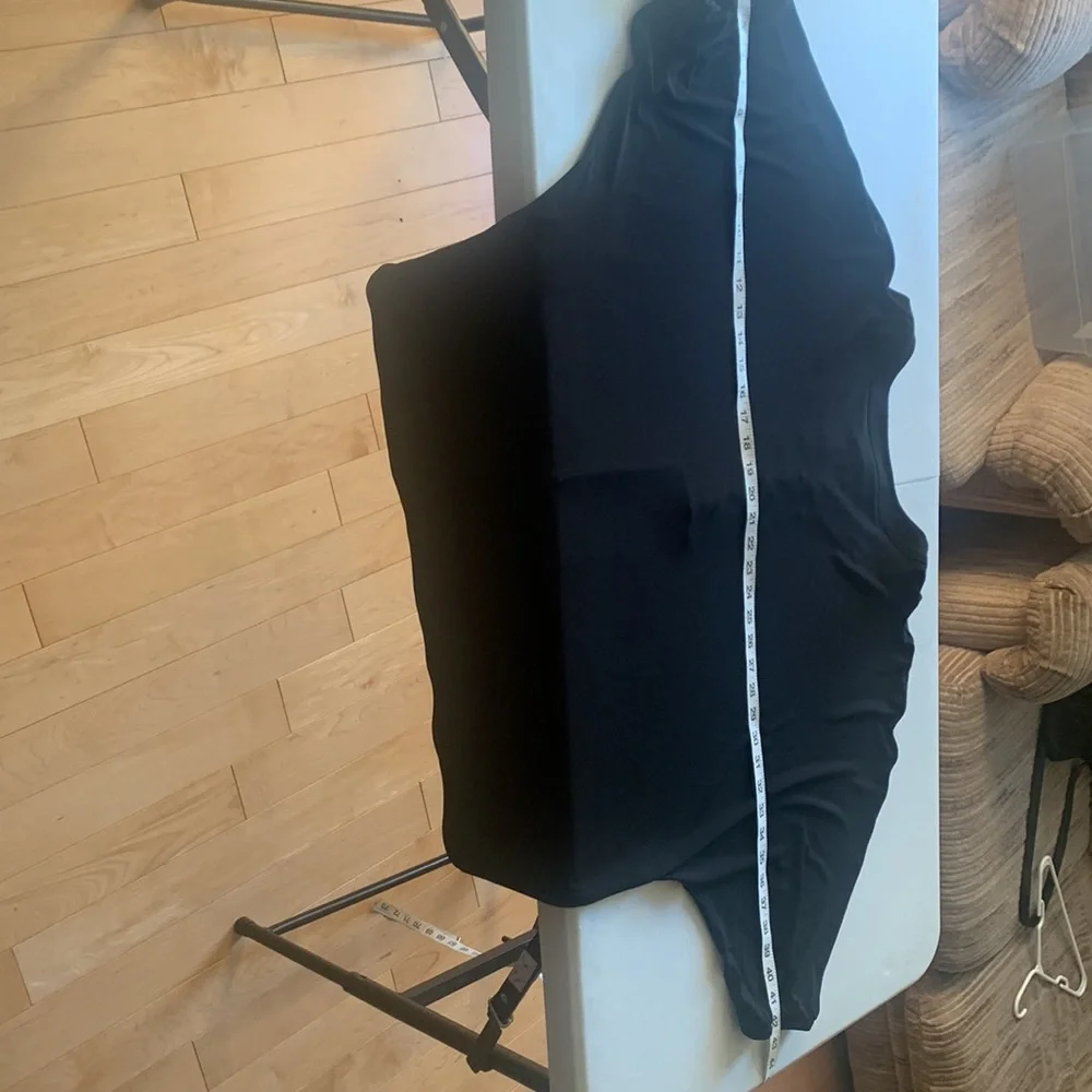 Womens black size 16 dress top from Joseph Ribkoft - Picture 3 of 6